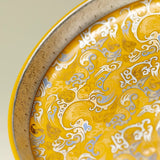 Silver-Gilded Coiled Dragon Tea Boat