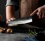 RYUJIN Professional Japanese Chef Knives & Set with Rolling Sharper & Cutting Board