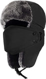 Winter Hats for Women and Men, Winter Hat Trapper Hat Ushanka, Ear Flap Chin Strap and Windproof Mask.